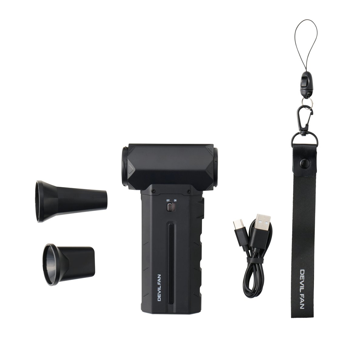 別売品】QS691 BK 暴風ブロワーハンディファン「DEVIL FAN」 | QUADS