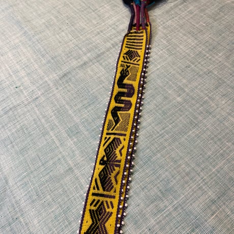 ヘッドバンド　ハットベルト ビーズ付き　サイズ4cmＸ90cm
