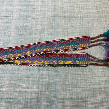 ヘッドバンド　ハットベルト　ビーズ付き　サイズ4cmＸ77cm