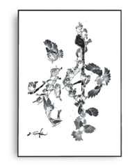 Art Poster｜神×雀　SHIN×SPARROW