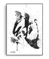 Art Poster “逢×獅子”