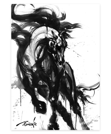 The SUMI-E Collection｜REPLICA WORKS｜馬'1 HORSE'1