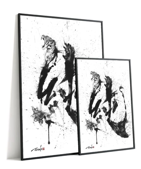 Art Poster｜純×虎　SIMPLE×TIGER