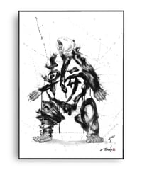 Art Poster｜輪×熊　WA×BEAR
