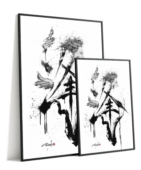 Art Poster｜逢×獅子　AU×LION
