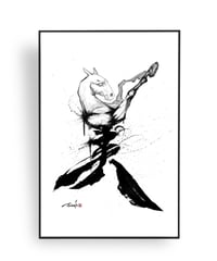 Art Poster “光×神鹿”