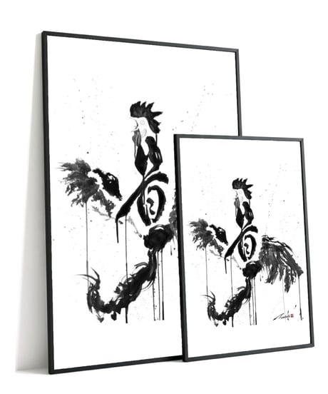 Art Poster｜道×軍鶏　WAY×SHAMO