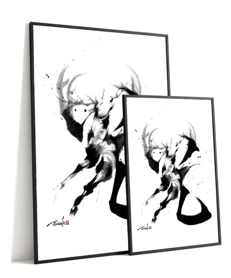 Art Poster｜光×神鹿　HIKARI×DEER