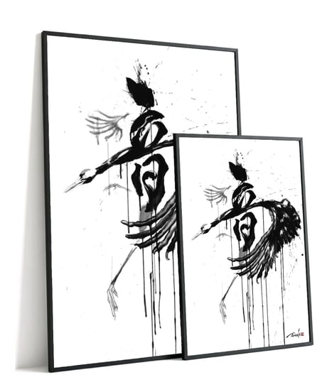 Art Poster｜音×鶴　ON×CRANE