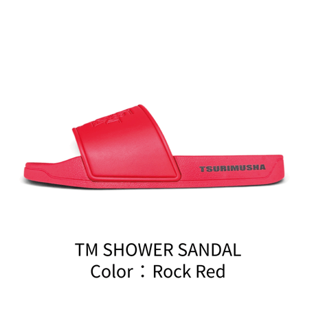 TM シャワーサンダル Rockレッド