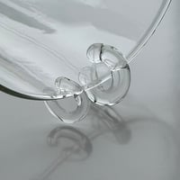 glass ear cuff_dew