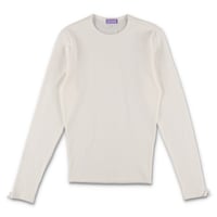 NEW BABY LS TEE (COOMEFW26COCS02) OFF WIHTE