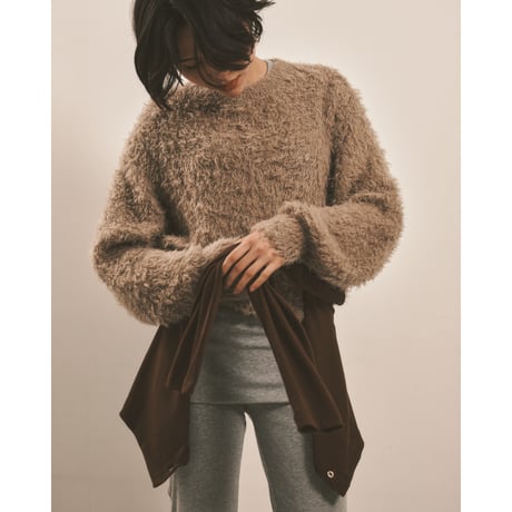 CREW NECK KNIT (COOMEFW26KN01) BEIGE