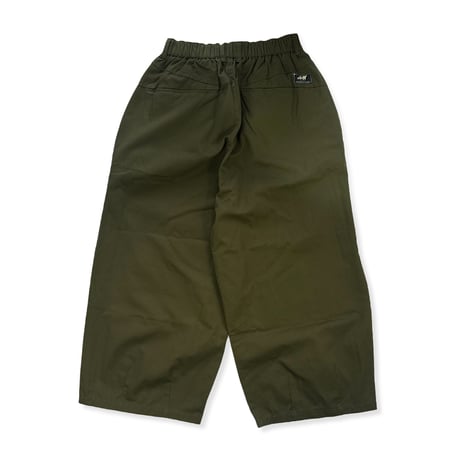 wide pants / KHAKI