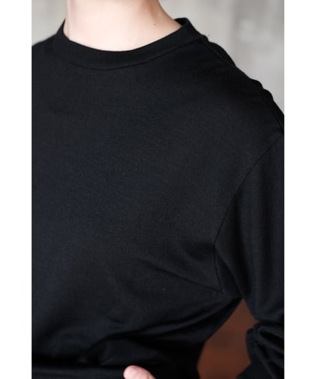 LIFiLL / Woolish Longsleeve Tee(Black)