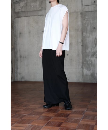 LIFiLL / Cottony Long Skirt(Black)