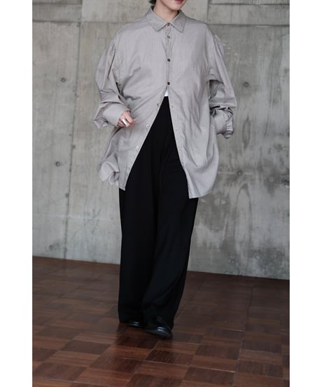 LIFiLL / Cottony Relax Wide Pants(Black)