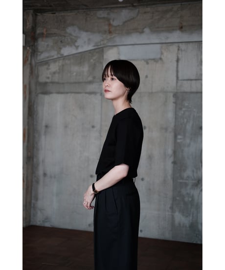 LIFiLL / Cottony Compact Tee(Black)