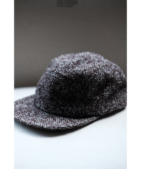 BISOWN / LOOP TWEED CAP(HERRINGBONE LOOP TWEED)
