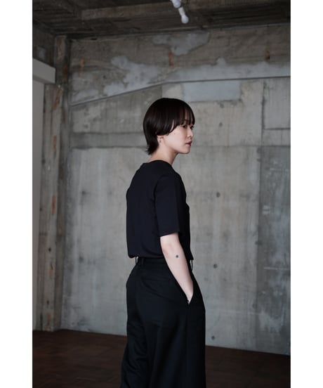 LIFiLL / Cottony Compact Tee(Navy)
