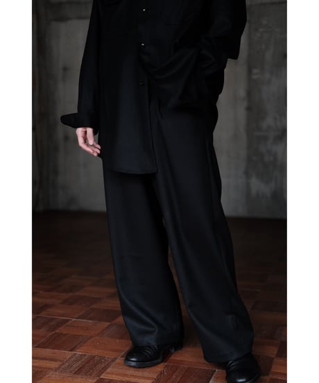 un/unbient / Easy Trousers(Black)
