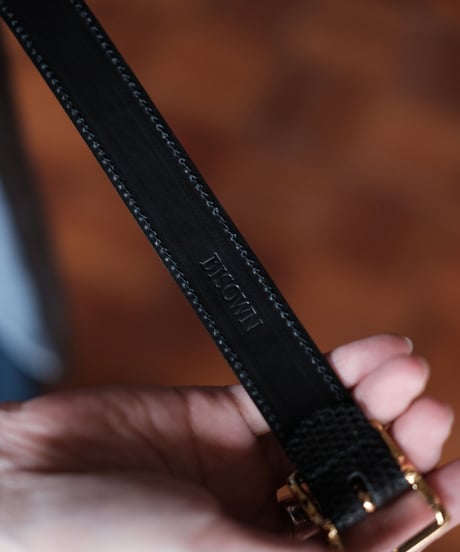 BISOWN / LIZARD SQUARE CLASSIC BELT(3colors)