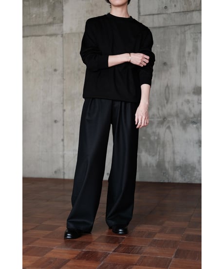 LIFiLL / Cottony Longsleeve Tee(Black)