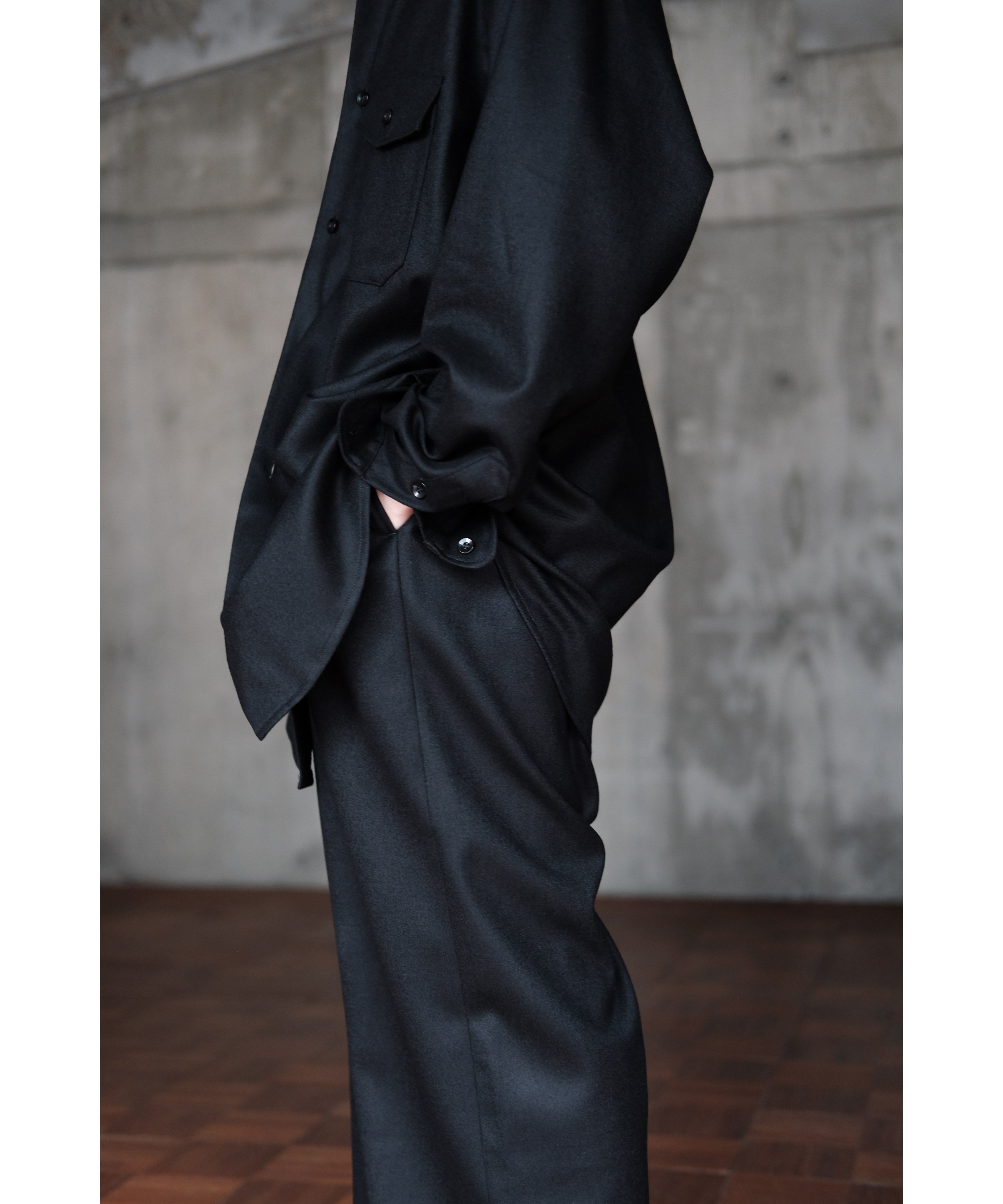 un/unbient / Easy Trousers(Black) | PARK