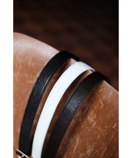 BISOWN / LIZARD SQUARE CLASSIC BELT(3colors)