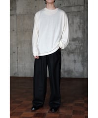 LIFiLL / Woolish Longsleeve Tee(Off White)