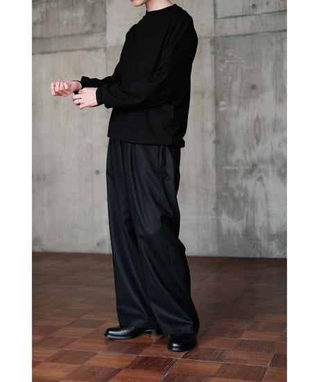 LIFiLL / Cottony Longsleeve Tee(Black)