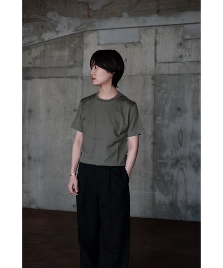 LIFiLL / Cottony Tee(Olive)