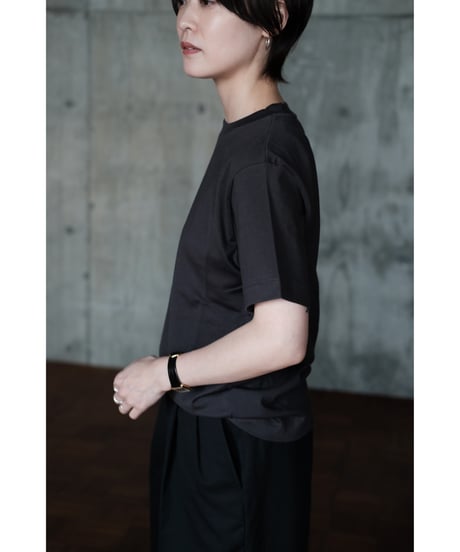 LIFiLL / Cottony Tee(Charcoal)