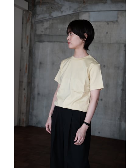 LIFiLL / Cottony Tee(Soft Lime)