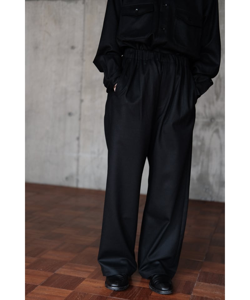 un/unbient / Easy Trousers(Black) | PARK
