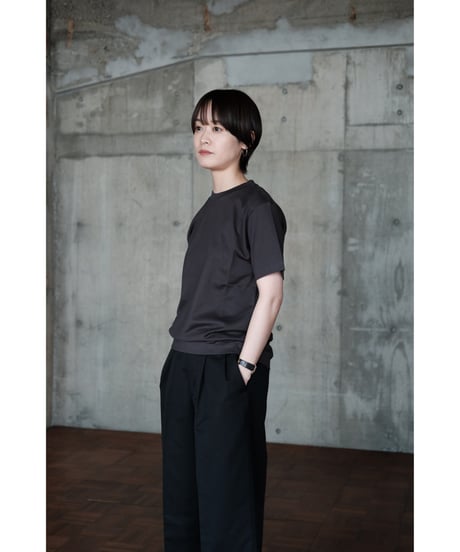 LIFiLL / Cottony Tee(Charcoal)