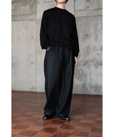 LIFiLL / Cottony Longsleeve Tee(Black)