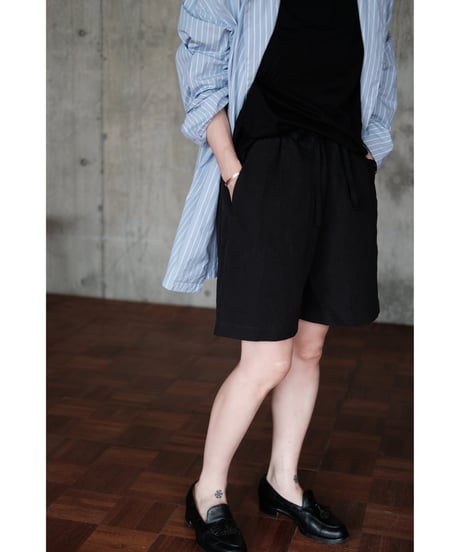 ANSNAM / Dry Short Pants(Black)