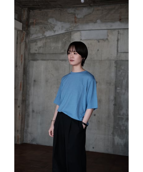 LIFiLL / Woolish Tee(Blue)