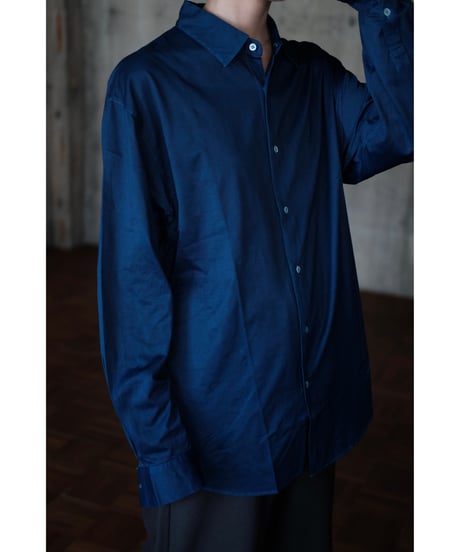 LIFiLL / 【Special Edition】GIZA45 Oversized Shirt(AI Blue)