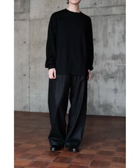 LIFiLL / Woolish Longsleeve Tee(Black)