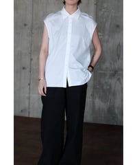 LIFiLL / GIZA45 Sleeveless Shirt(White)