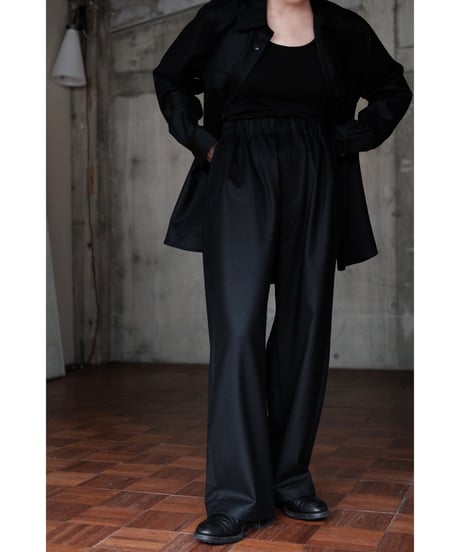 un/unbient / Easy Trousers(Black)