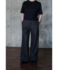 【26AW先行予約商品】 LIFiLL / Woolish Milled Smooth Relax Pants(Charcoal)