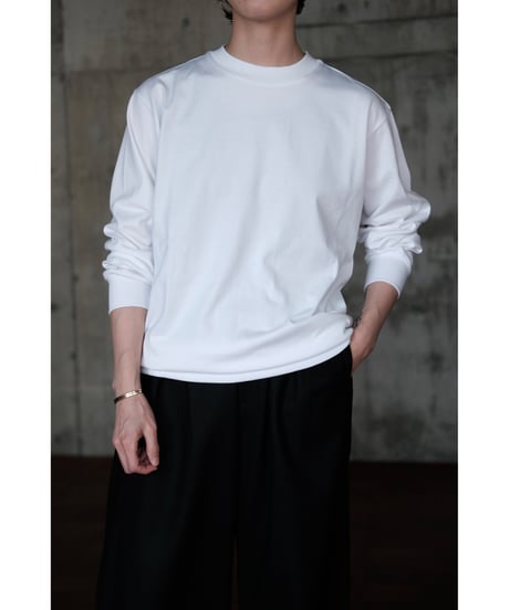 LIFiLL / Cottony Longsleeve Tee(White)