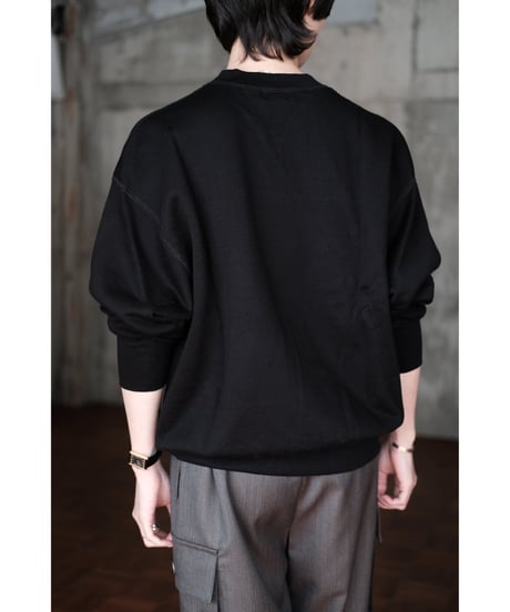 LIFiLL / Cottony 吊裏毛 Oversized Sweat(Black)