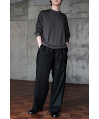 LIFiLL / Woolish Longsleeve Tee(Charcoal)