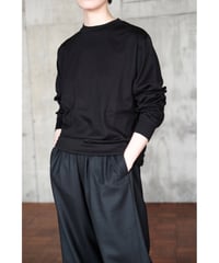 LIFiLL / Cottony Longsleeve Tee(Black)