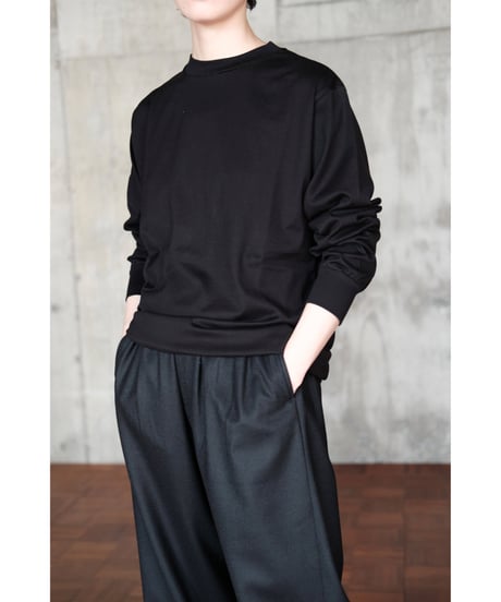 LIFiLL / Cottony Longsleeve Tee(Black)
