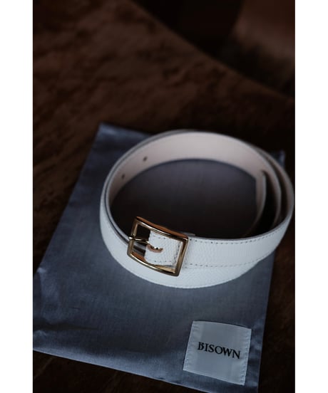 BISOWN / LIZARD SQUARE CLASSIC BELT(3colors)